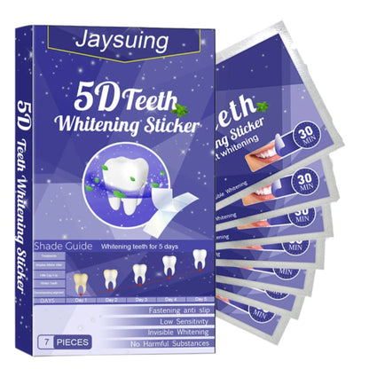5D Teeth Whitening Strips - 7pcs