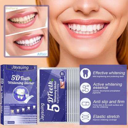 5D Teeth Whitening Strips - 7pcs
