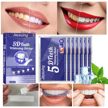 5D Teeth Whitening Strips - 7pcs