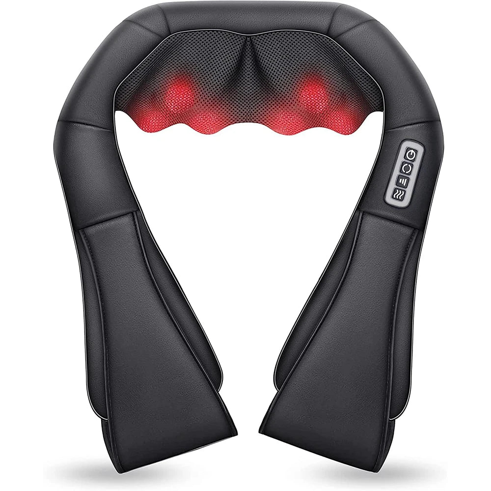 Shiatsu Neck and Shoulder Massager – Heated U-Shape