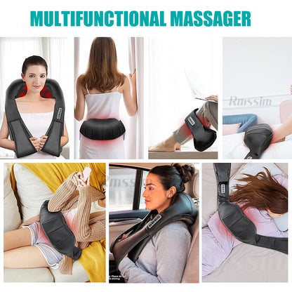 Shiatsu Neck and Shoulder Massager – Heated U-Shape