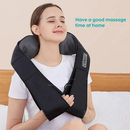 Shiatsu Neck and Shoulder Massager – Heated U-Shape